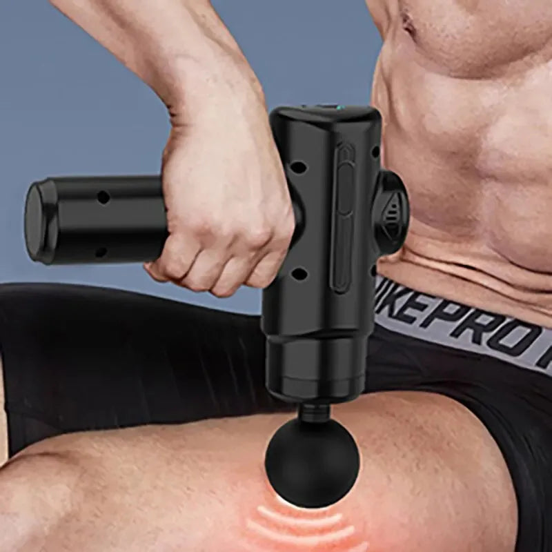 Massaggiatore Muscolare Elettrico a Percussione – 8 Testine, Corpo Viso Schiena Braccia Gambe